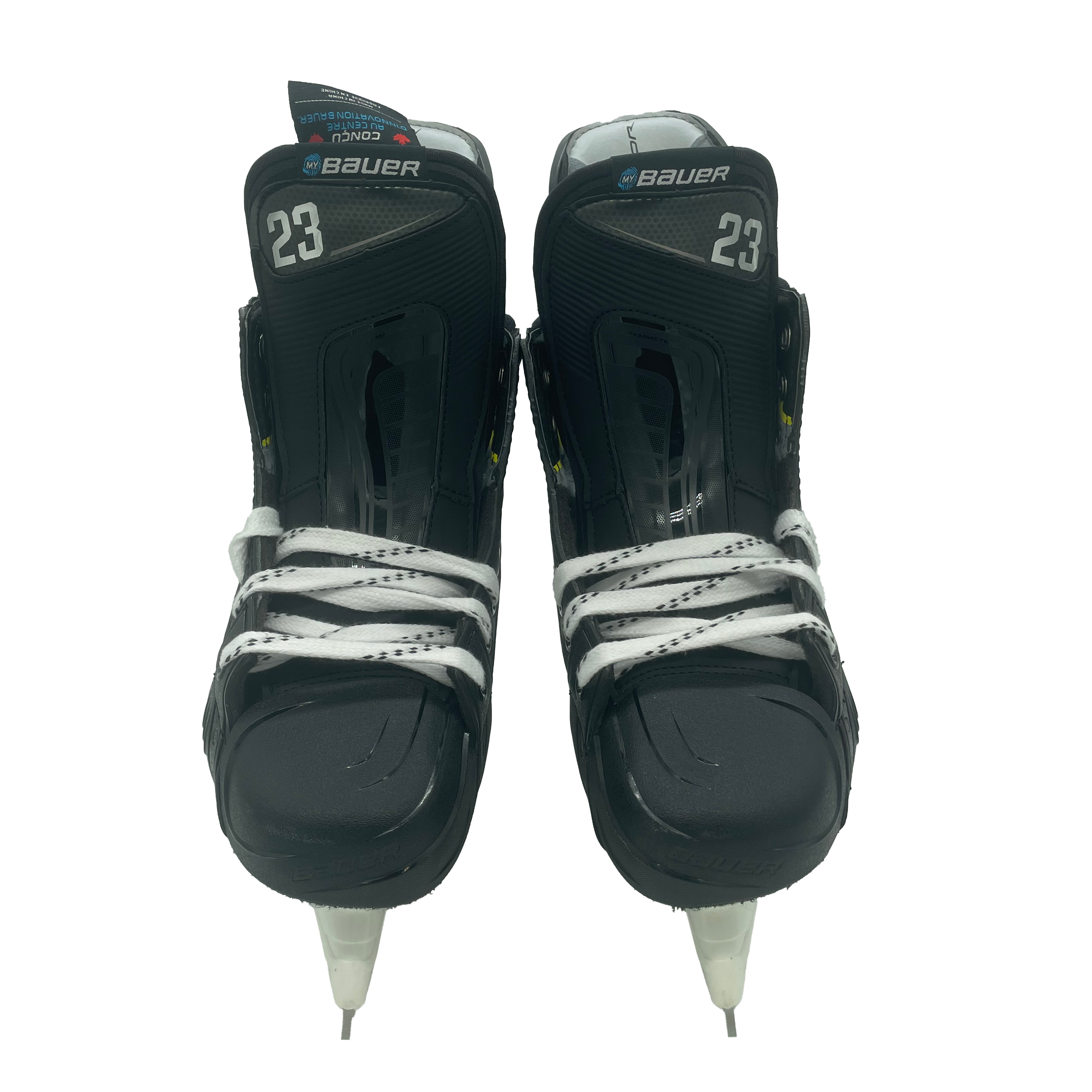 Bauer Vapor Hyperlite 2 – Patins de hockey Pro Stock – Taille 4.25D (Vert)